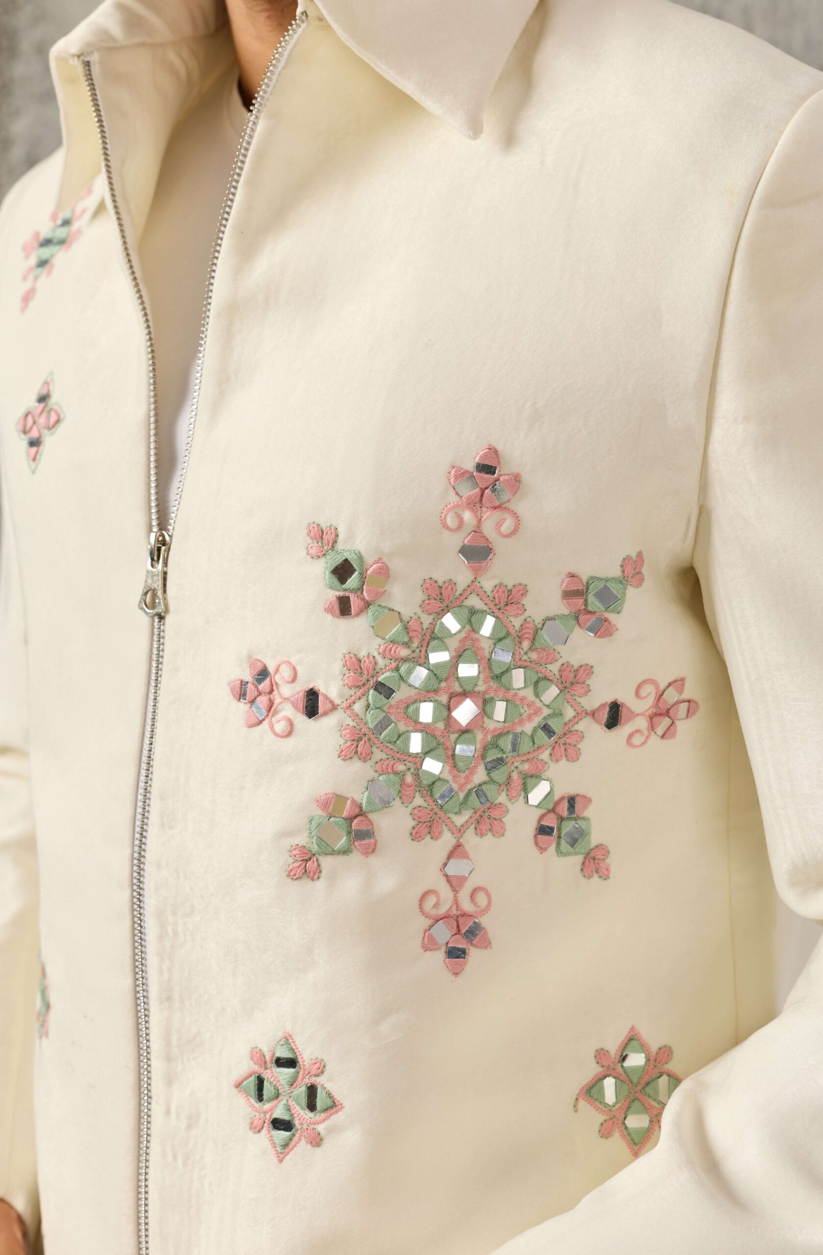 Designer White Ethnic Party Wear Outfit for Men