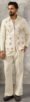 Designer White Indo Western Outfit for Men Wedding & Reception