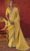 Golden Colour Marriage Saree for Wedding