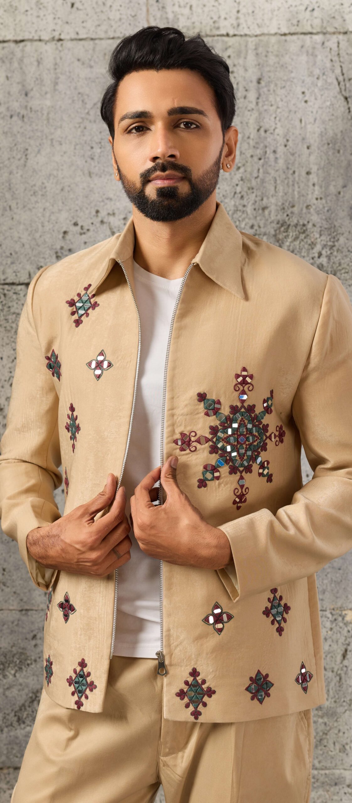 Indo Western Jacket Style Dress for Men