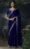 Navy Blue Saree Party Wear Designer Saree